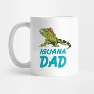 Iguana Dad for Iguana Lovers, Blue Mug